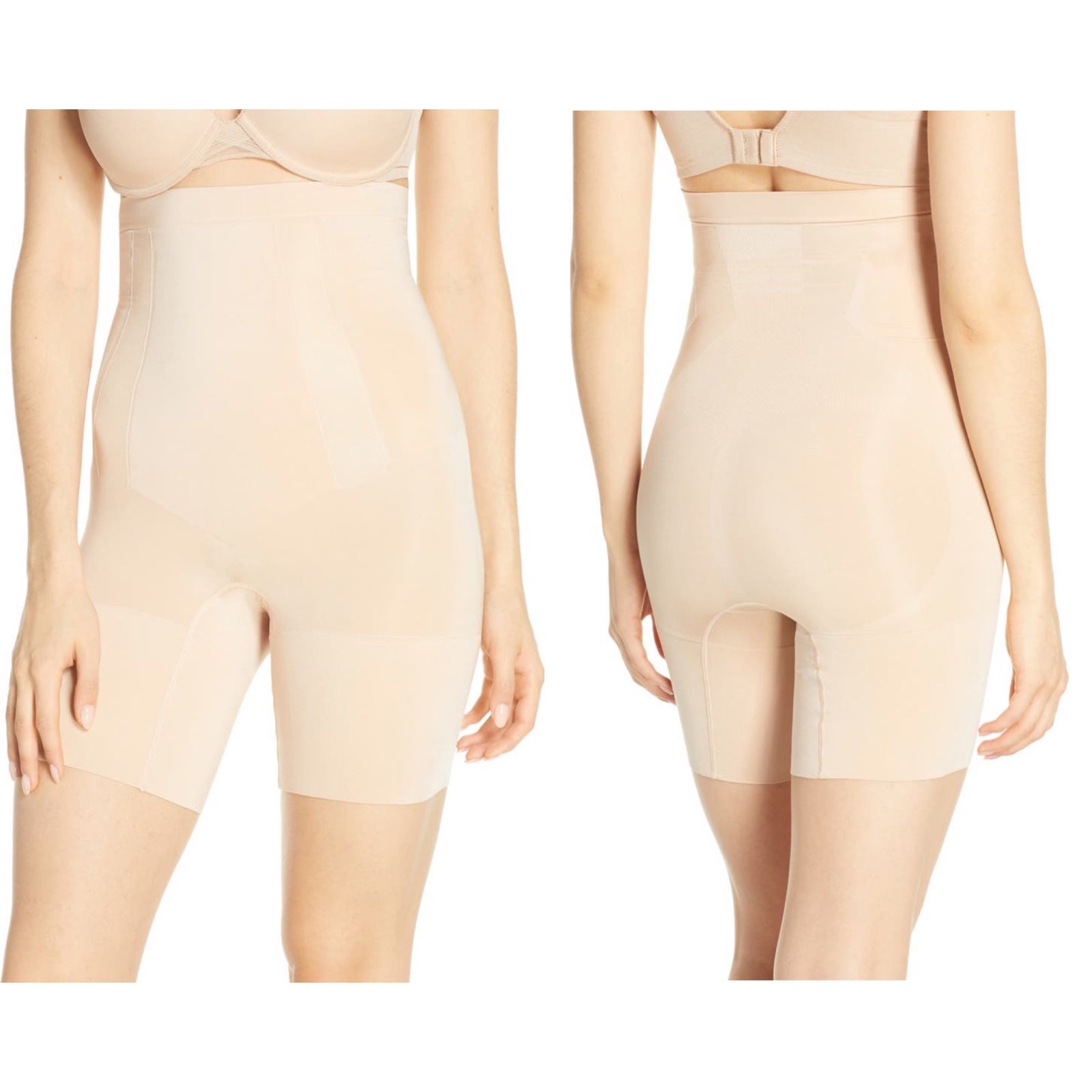 NWT SPANX OnCore High Waist Mid-Thigh Shorts
