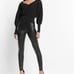 XL High Waisted Faux Leather Leggings