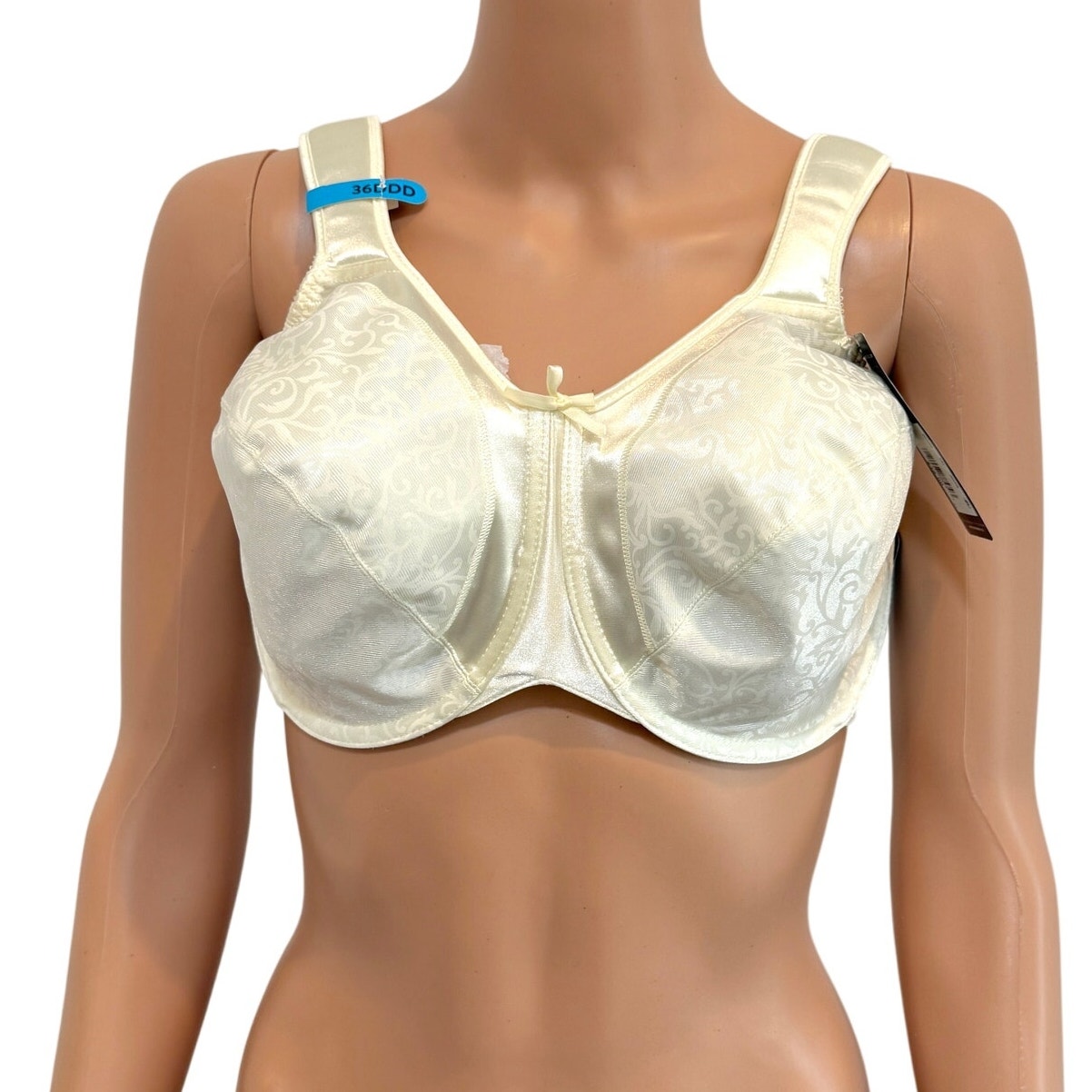 Bali 36DDD minimizer Satin Tracings underwire full coverage bra BC 2566