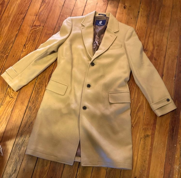 Women's Lands End wool peacoat SZ M, NWT