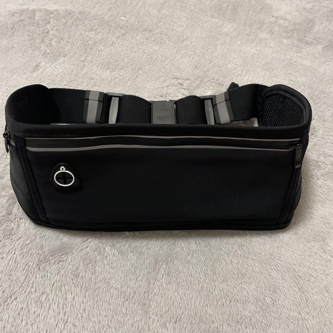 ⭐️ Running Pouch Waist Bag iPhone Smartphone Compatible Black