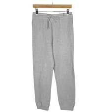 Aritzia TNA Small S Heather Chrome Gray Cozy Fleece Perfect Banded Jogger Cotton