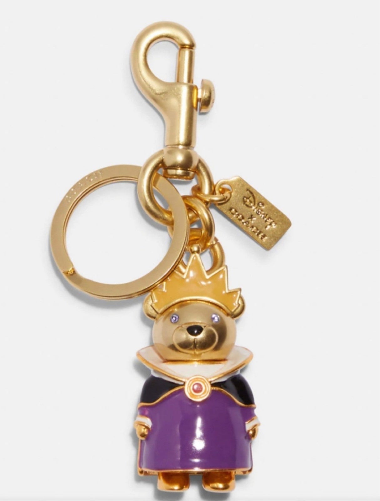 Disney X Coach Evil Queen Bear Bag Charm