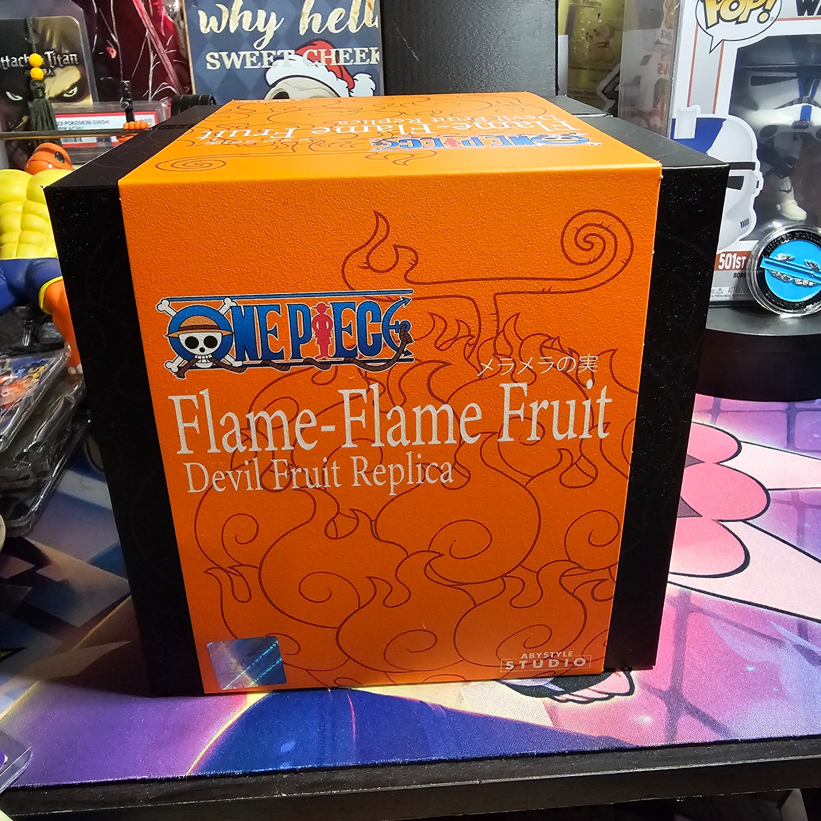 Flame flame fruit +