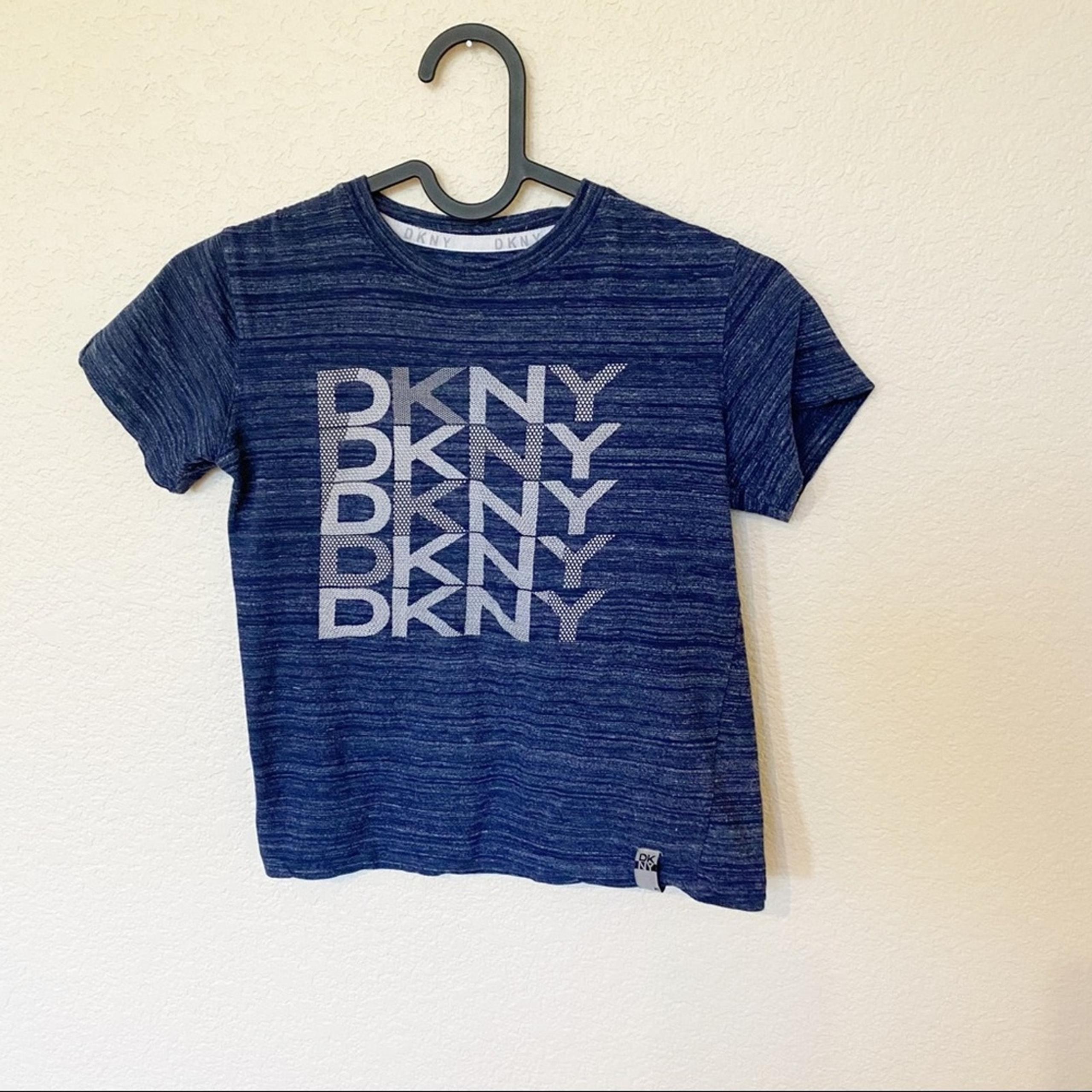 DKNY Blue Short Sleeve T-Shirt Boy's Size 6