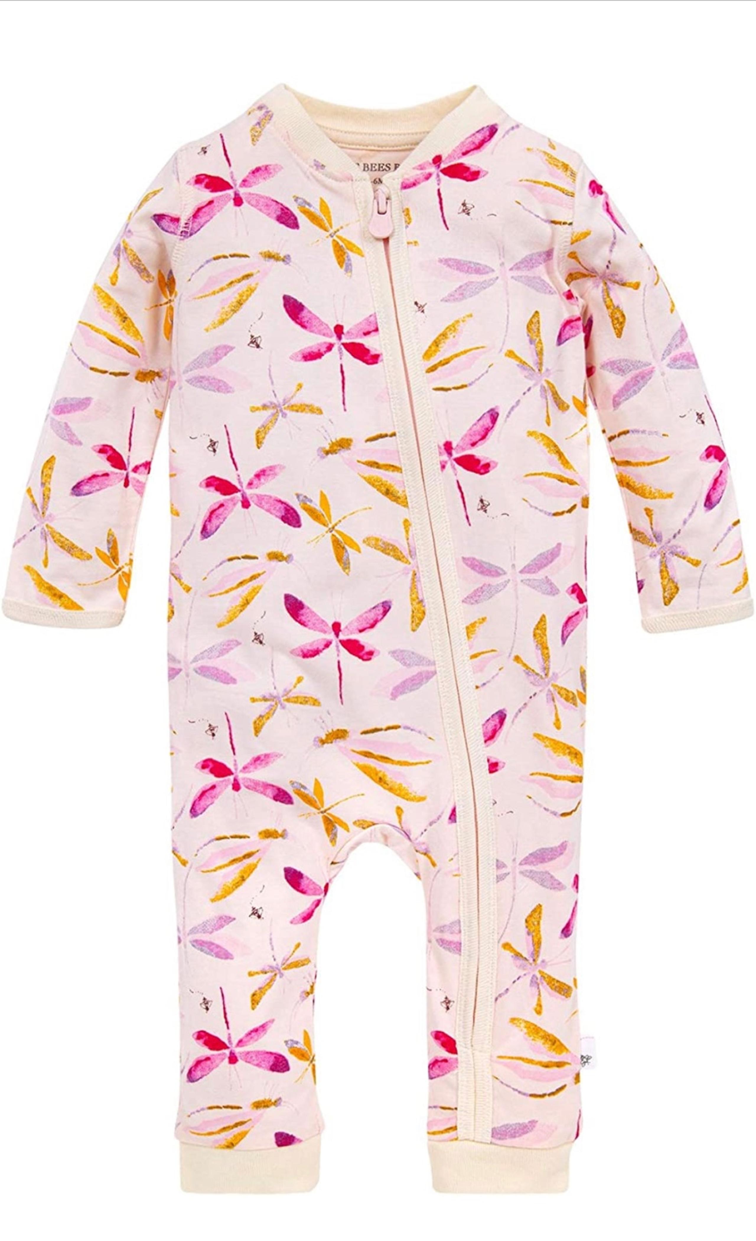 Burt's Bees Baby Baby Girl's Romper Jumpsuit, One-Piece Cove 18 m