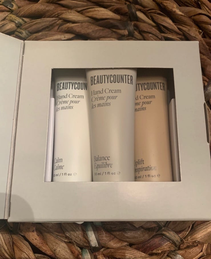 Beautycounter good scents hand cream trio - New in Box