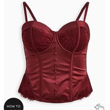 Torrid, size 0, stretchy, figure flattering lingerie. New.