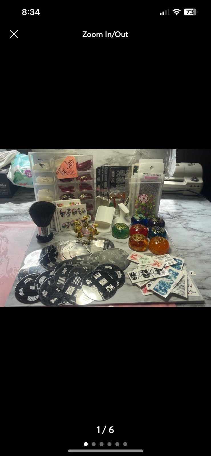 Nail wraps lot #1