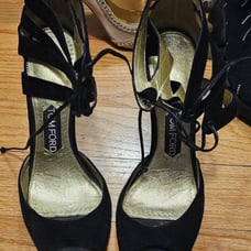 Tom Ford peep toe Sandal size 9, good condition