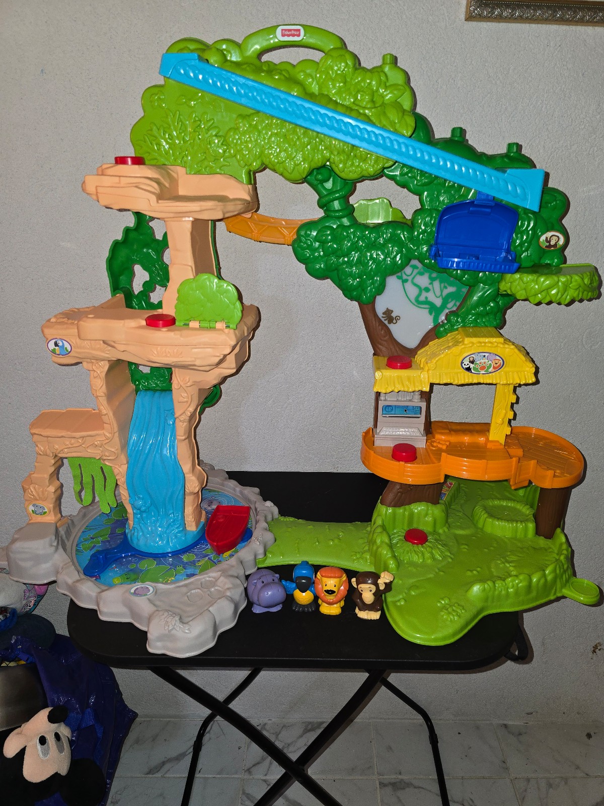 Fisher-Price Little People Safari Jungle playset zoo