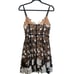 Elliatt Pembrooke Lace Mini Dress in Black and White Size Small