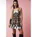 Elliatt Pembrooke Lace Mini Dress in Black and White Size Small