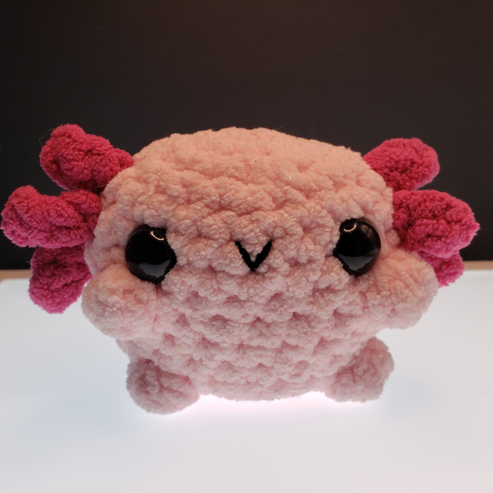 Crochet Pattern Axolotl Stuffed Animal Toy No Tag