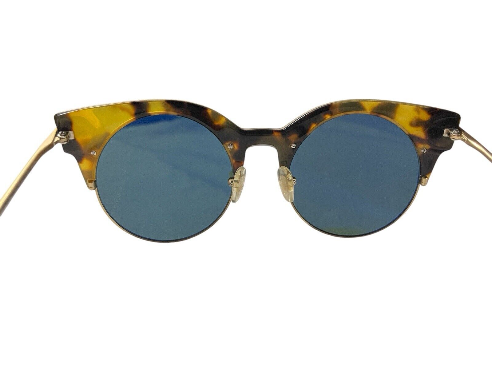 Sandro SD6002 Women’s Round Cat eye Tokyo Tortoise Metal And Acetate Sunglass