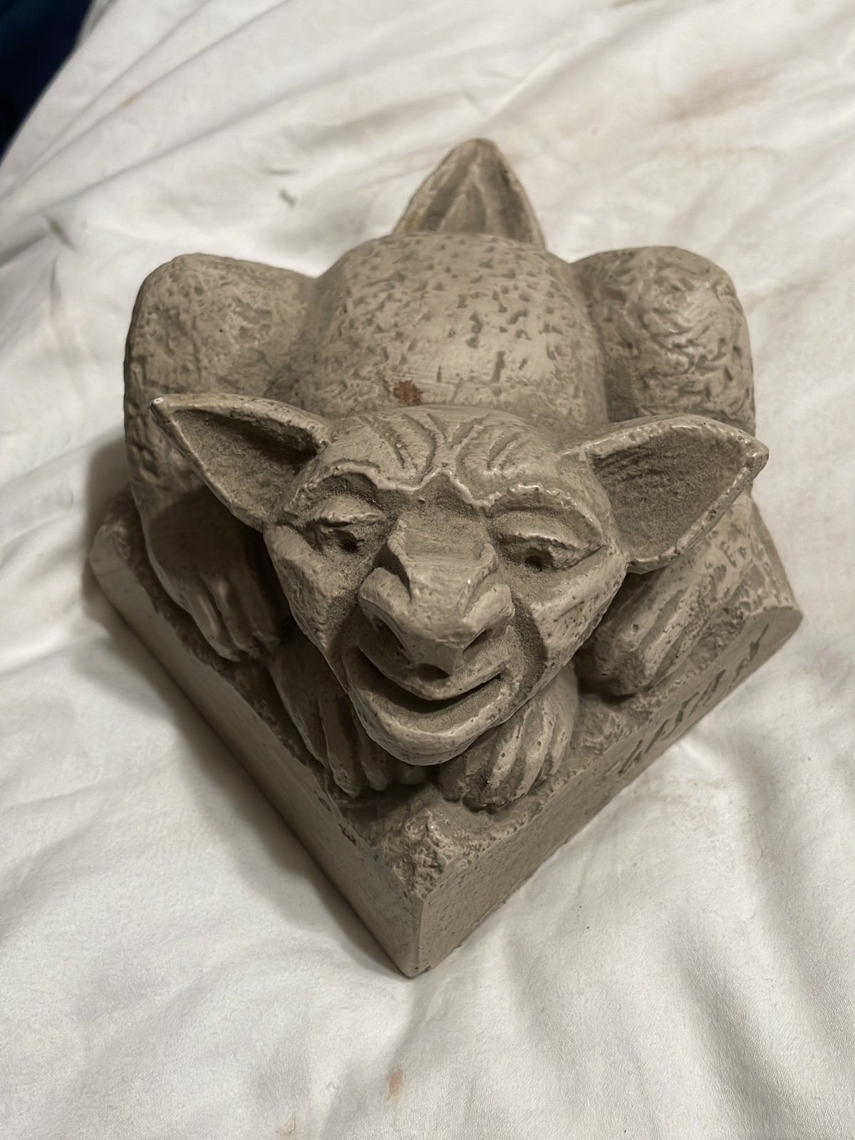 Walter Arnold Signed Gargoyle