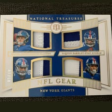 2019 National Treasures NFL Daniel Jones