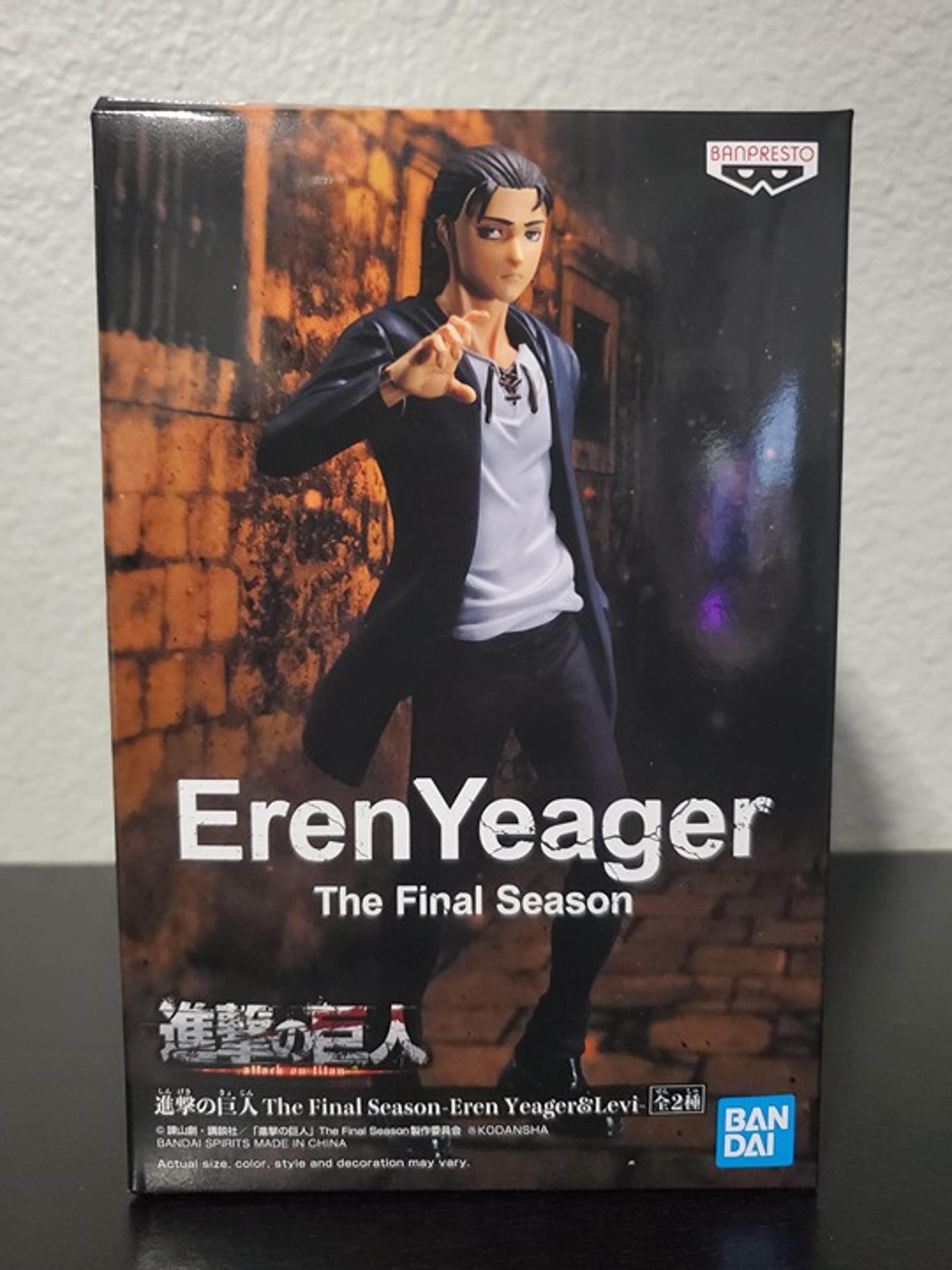 Attack On Titan The Final Season - Eren Yeager Prize Figure