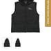 Primitive Titan Hooded Black Vest - XL