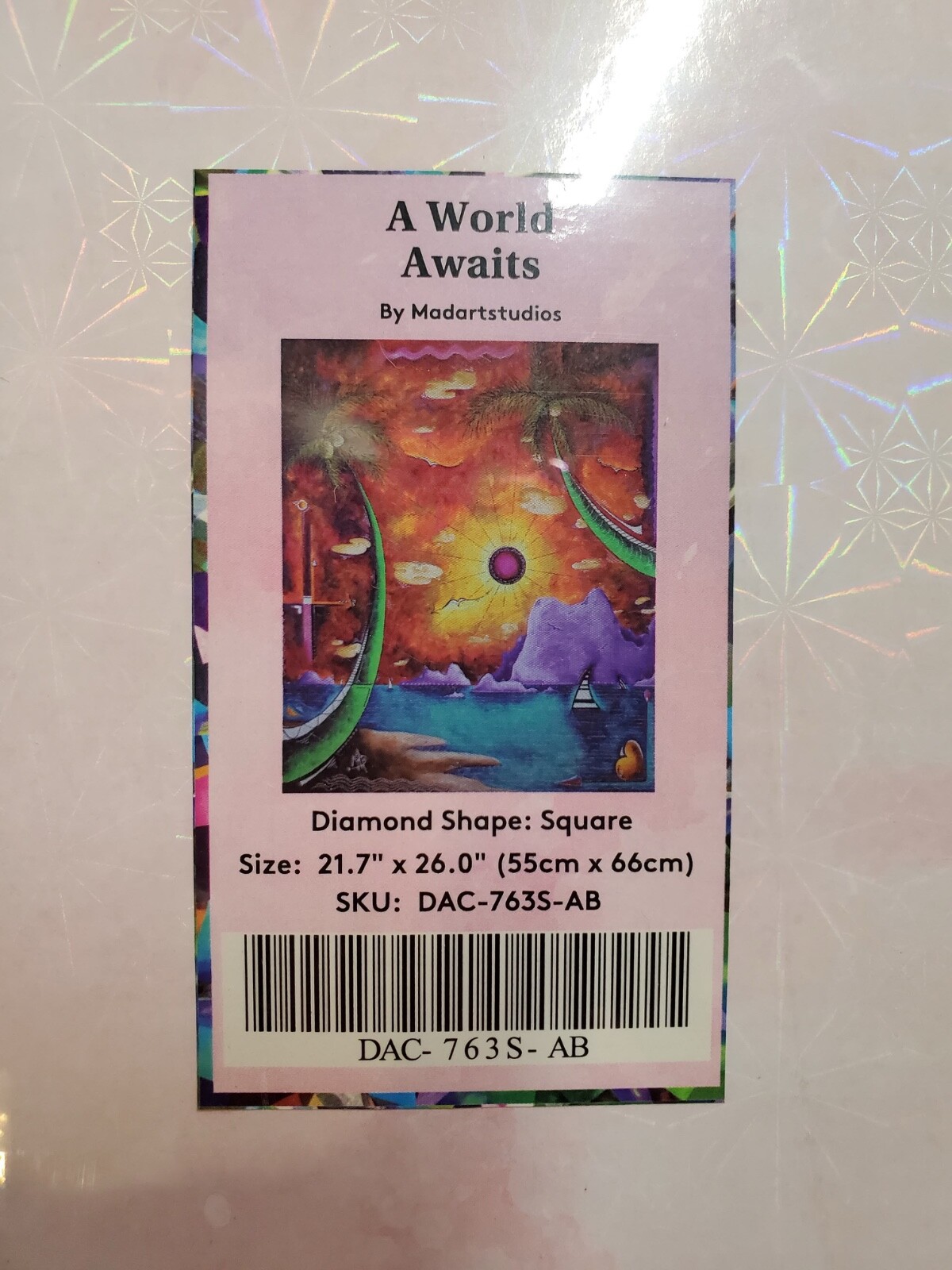 Diamond Art Club ‘A World Awaits’ by Madartstudios Square Discontinued Kit