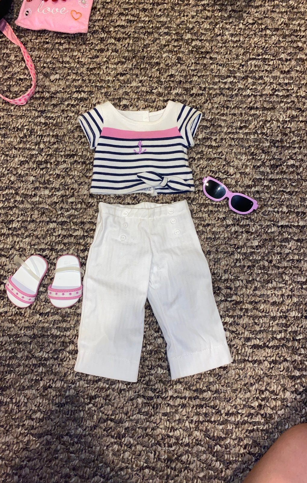 American Girl doll sailor outfit