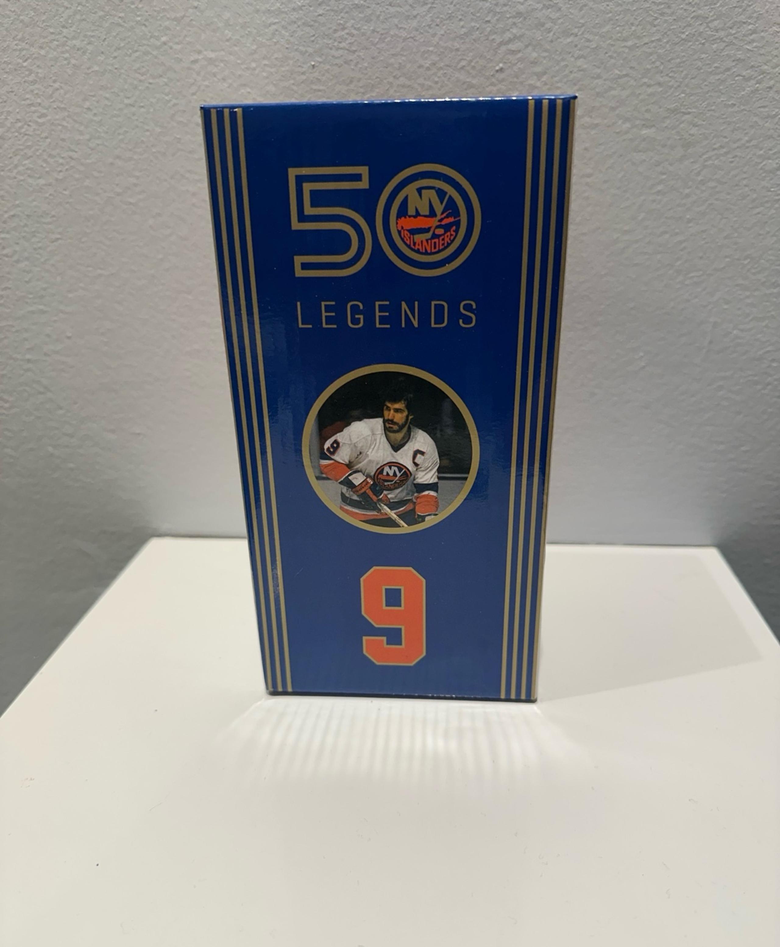 New York Islanders Clark Gillies 50th Anniversary Edition Bobblehead