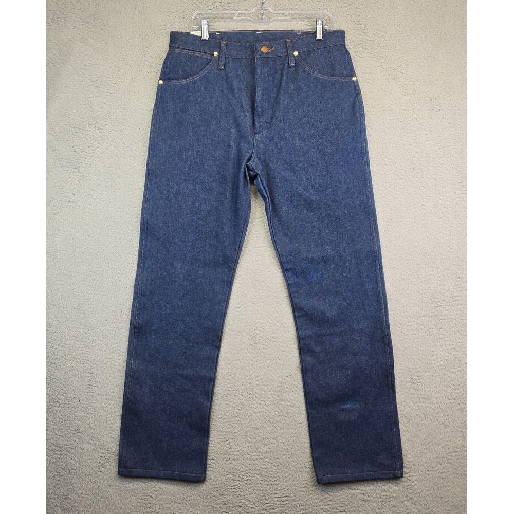 Wrangler Jeans Mens 35x32 RAW 13MWZ Cowboy Cut Original Fit 90s Deadstock Rodeo