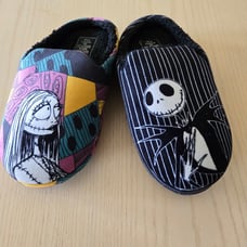 Disney The Nightmare Before Christmas slippers size 7-8