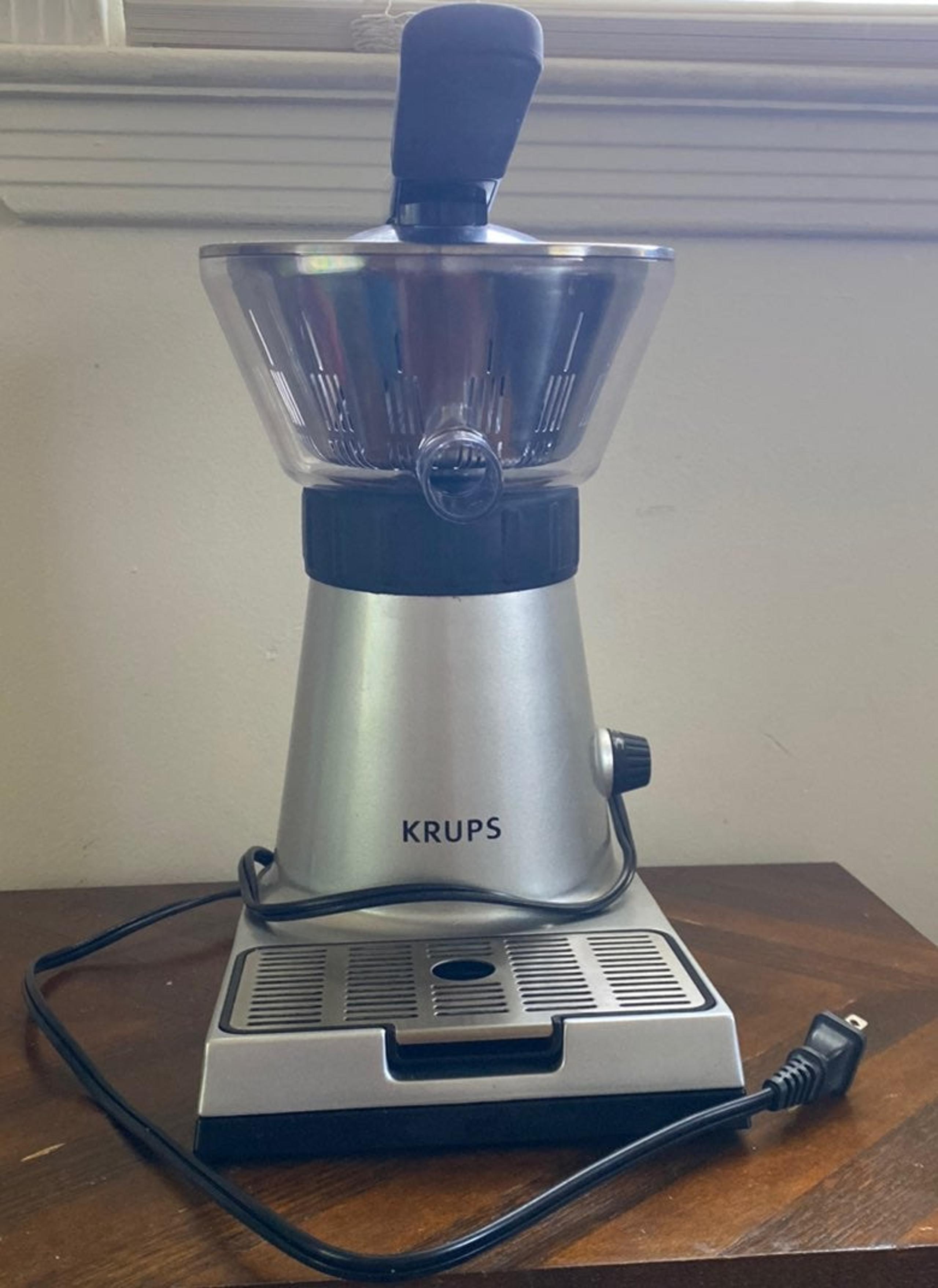 Krups citrus press