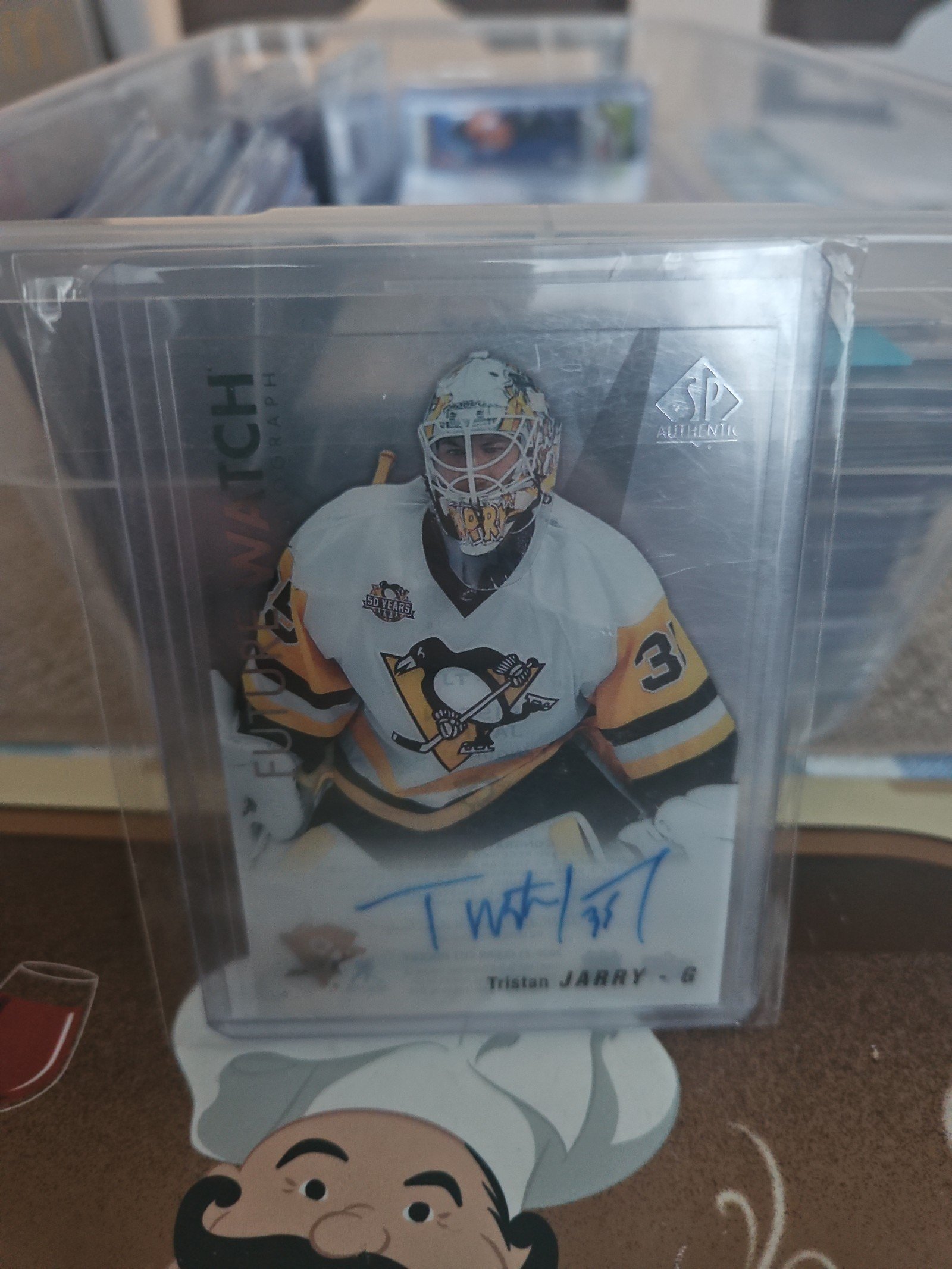 2020 21 tristan jarry future watch autograph