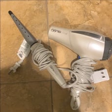 Curling wand and blow dryer