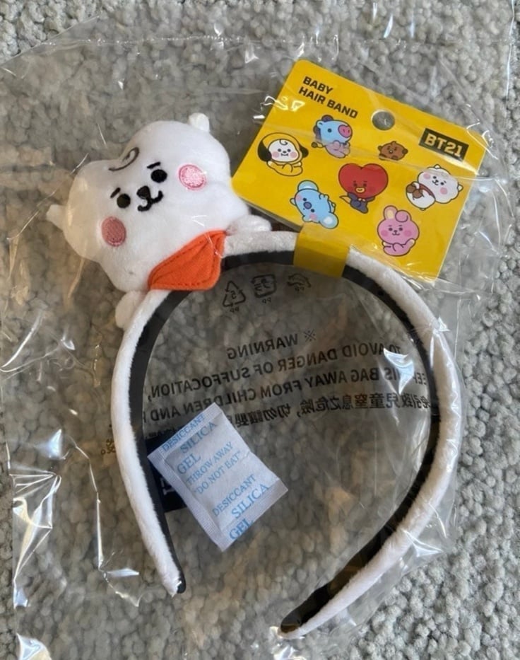 BT21 RJ PLUSH HEAD BAND