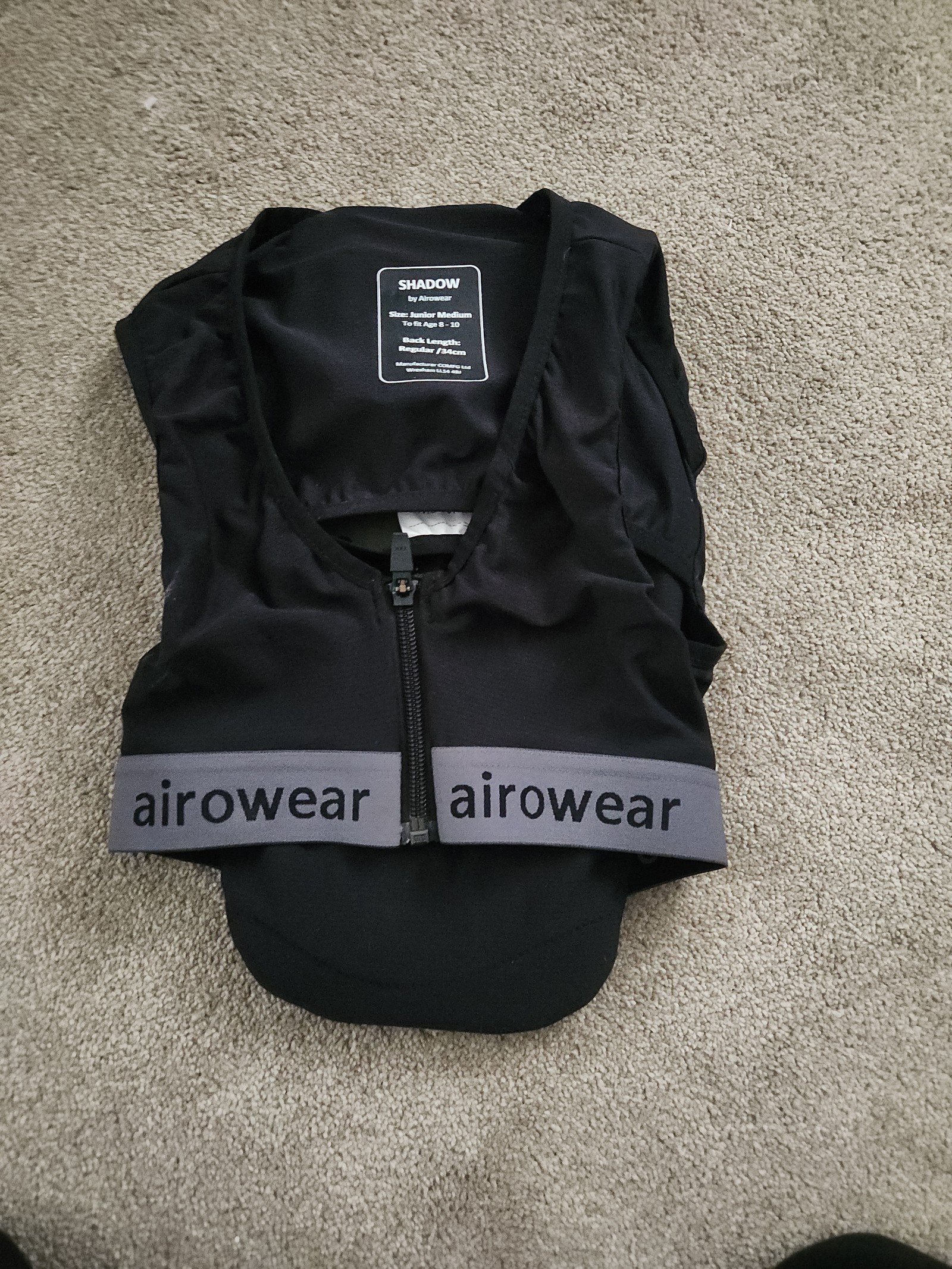 Charles owen airowear shadow Jr medium