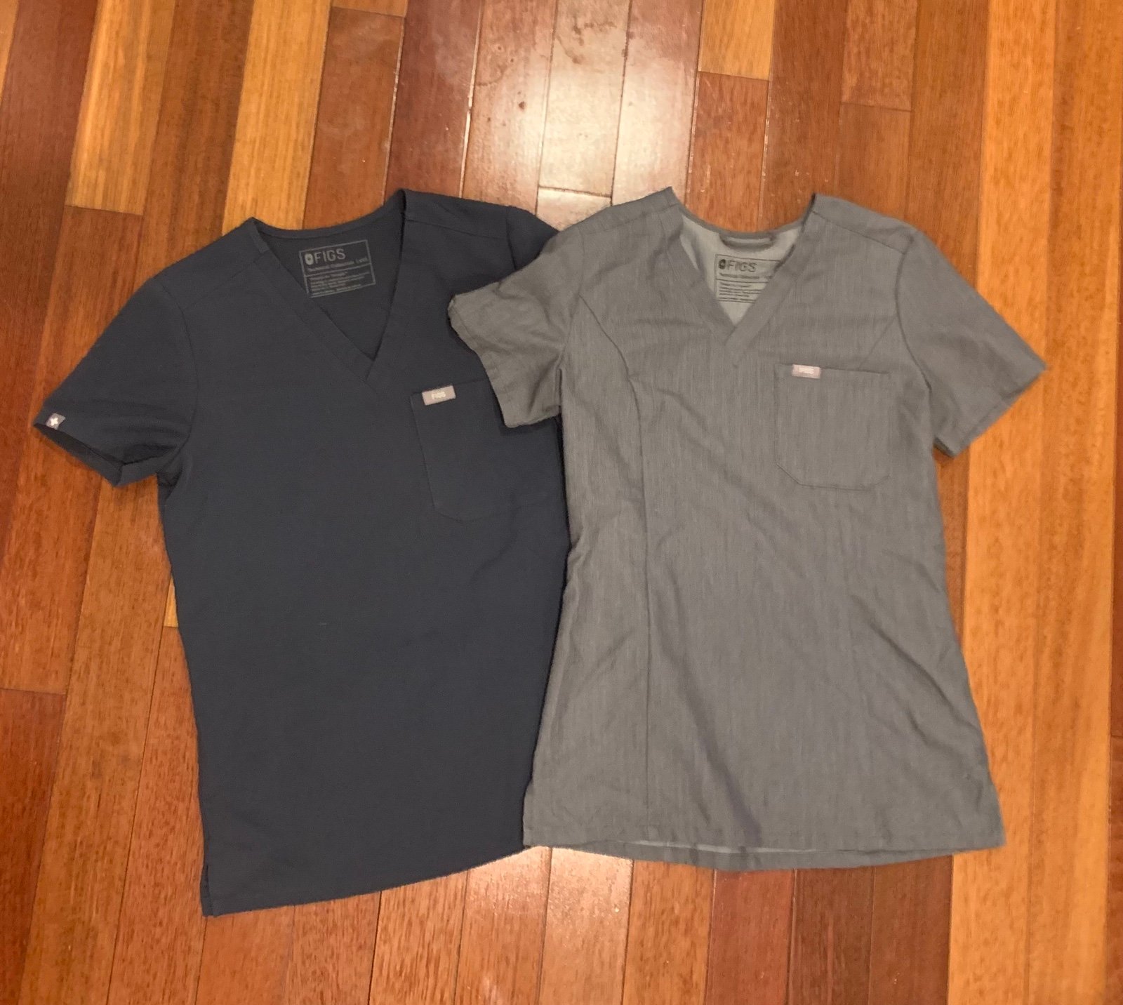 Figs Scrub Tops (2 total)