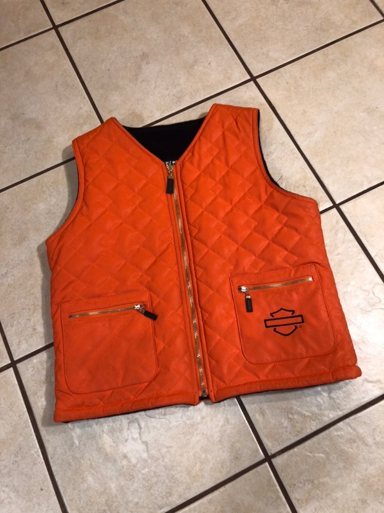 Womans Harley Davidson vest size m