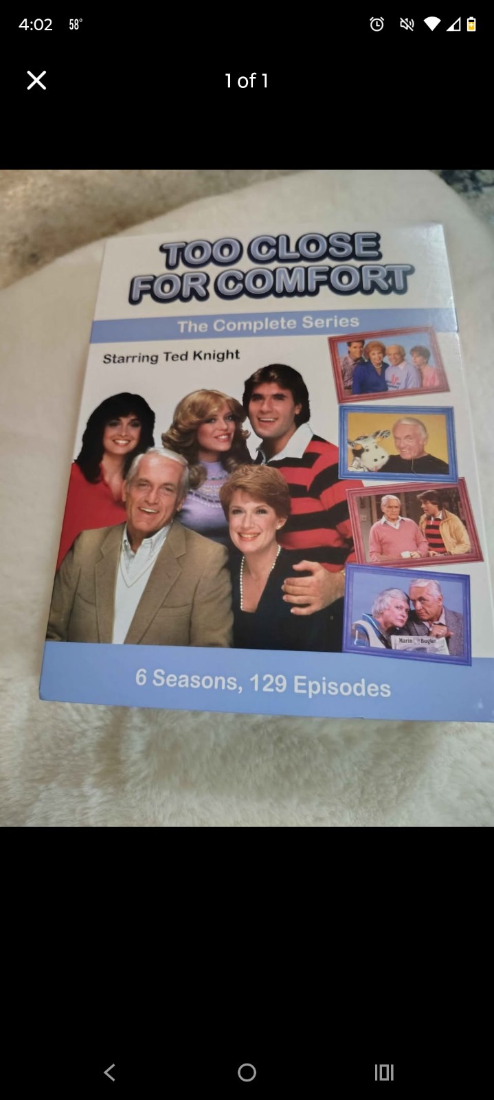 To Close for Comfort series dvd