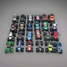32 Monster Jam Lot Hot Wheels Monster Trucks 1:64 Gravedigger Toro Loco Zombie