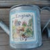 4pc Vintage Hosley Metal Mini Watering Can