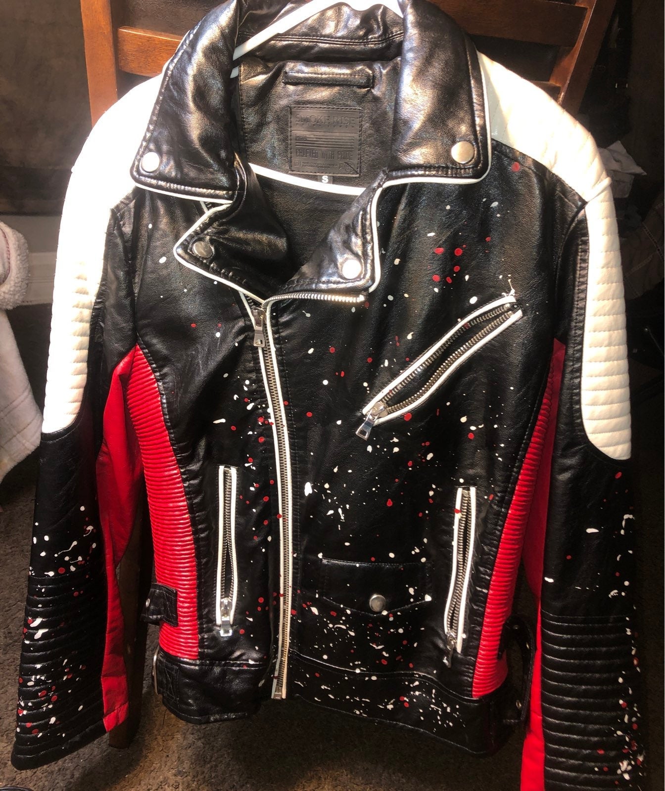 mens leather jacket
