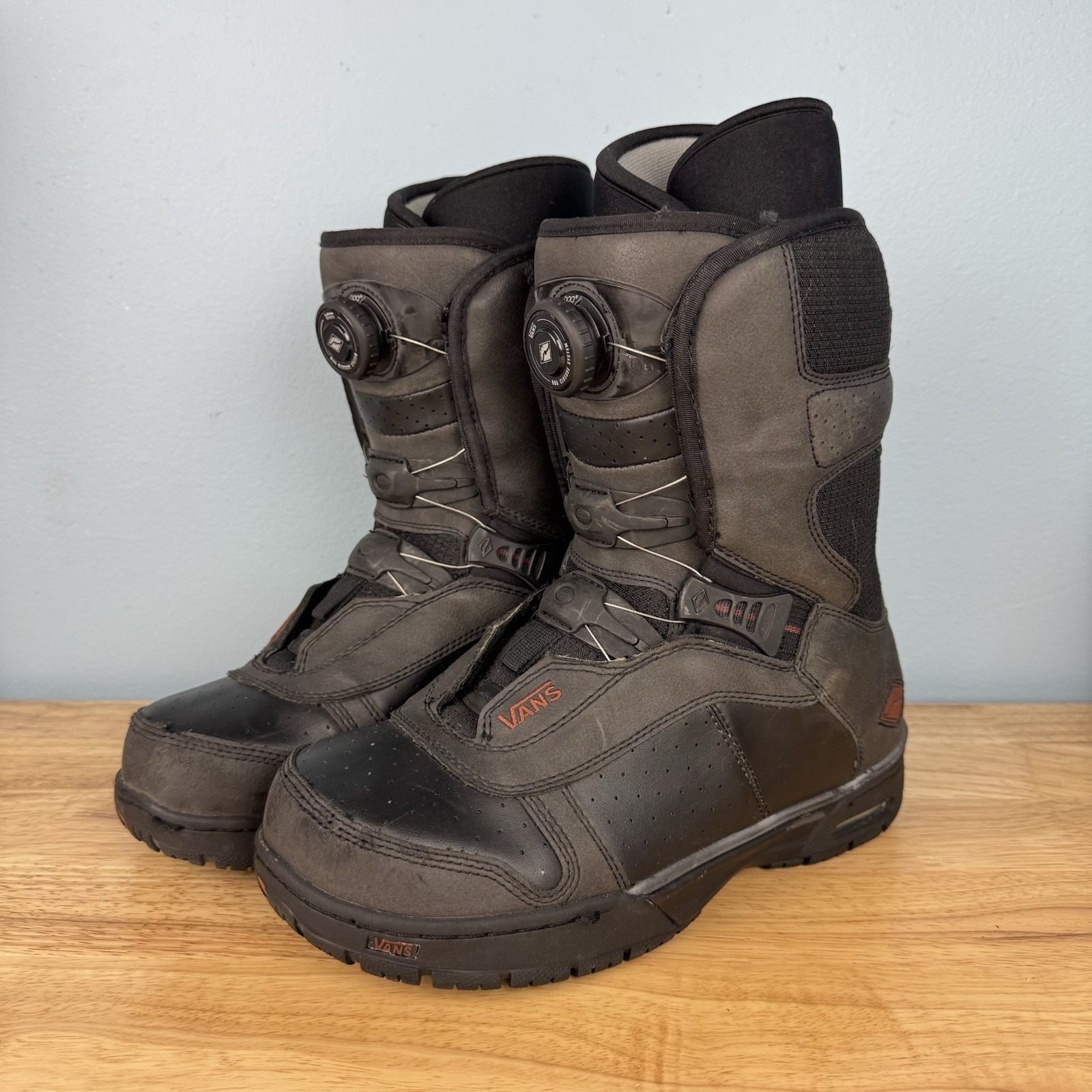 Vans Encore BOA Cable Snowboard Black Boots Men's US 9 / EUR 42 / CM 27