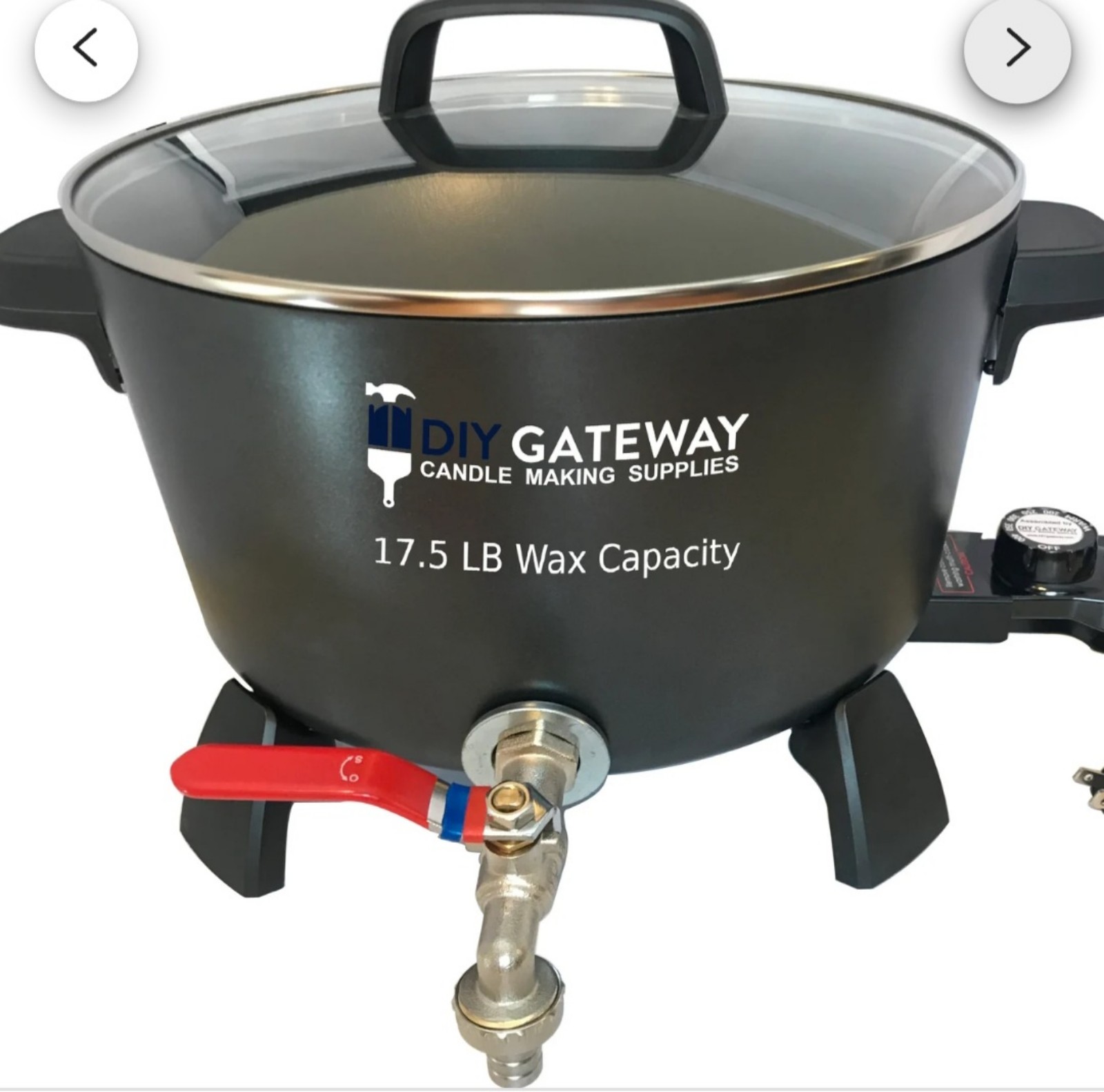 Wax Melter for Candle Making: Extra Large 17 LB+ Wax Capacity Electric Wax Melti