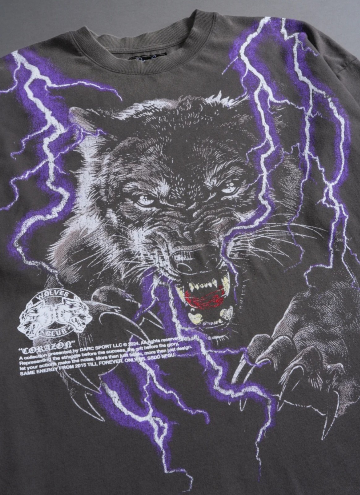Darc Sport Trust Your Instinct Premium Vintage Oversized Tee