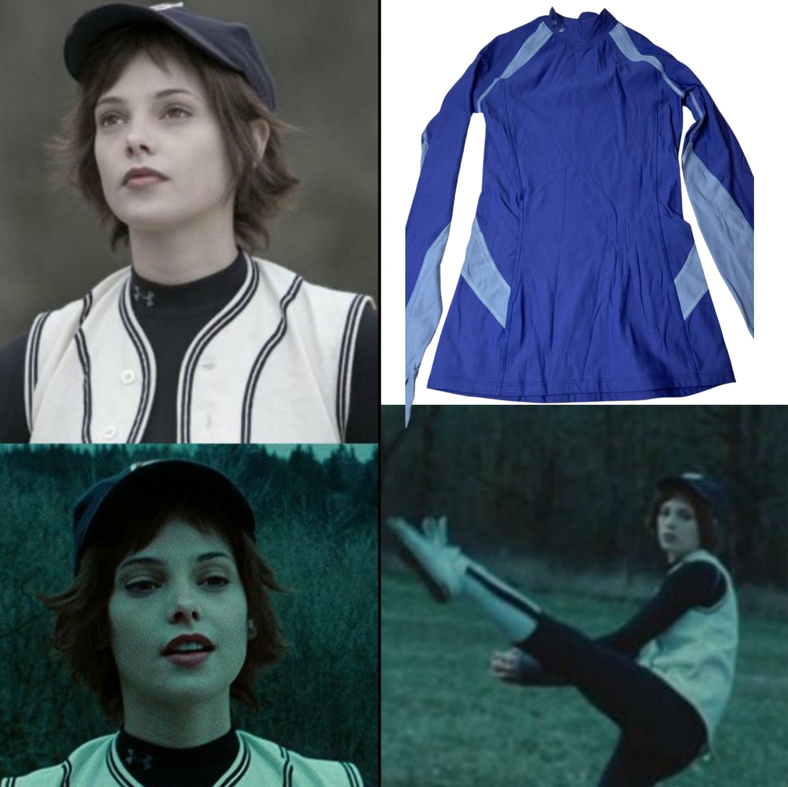 ASO Alice Cullen baseball scene Under Armour shirt ALT COLOR