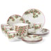 LENOX Holly Knoll 16 Pieces Set Christmas Holiday Dinnerware China NEW