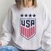 American Sweatshirt, USA Women's Soccer Logo