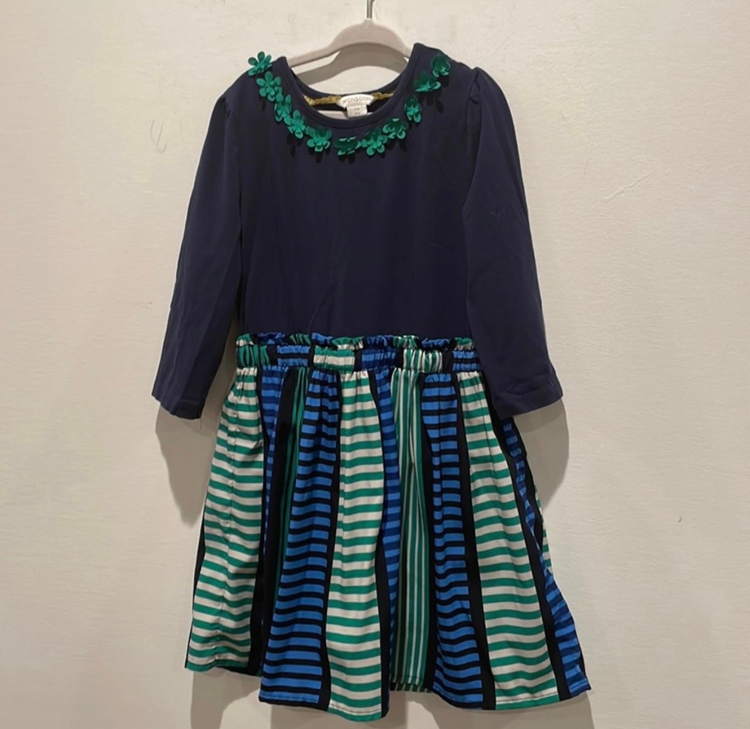 Monsoon clover striped dress