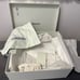 Burberry Empty Shoe Box With 2 Dust Bags. 14”x13”x5.5”