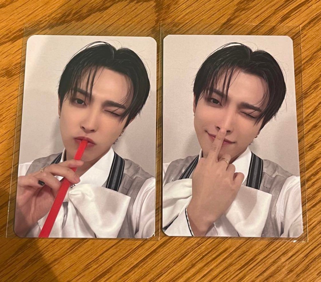 ATEEZ golden hour part 2 makestar tokyo hongjoong photocard set