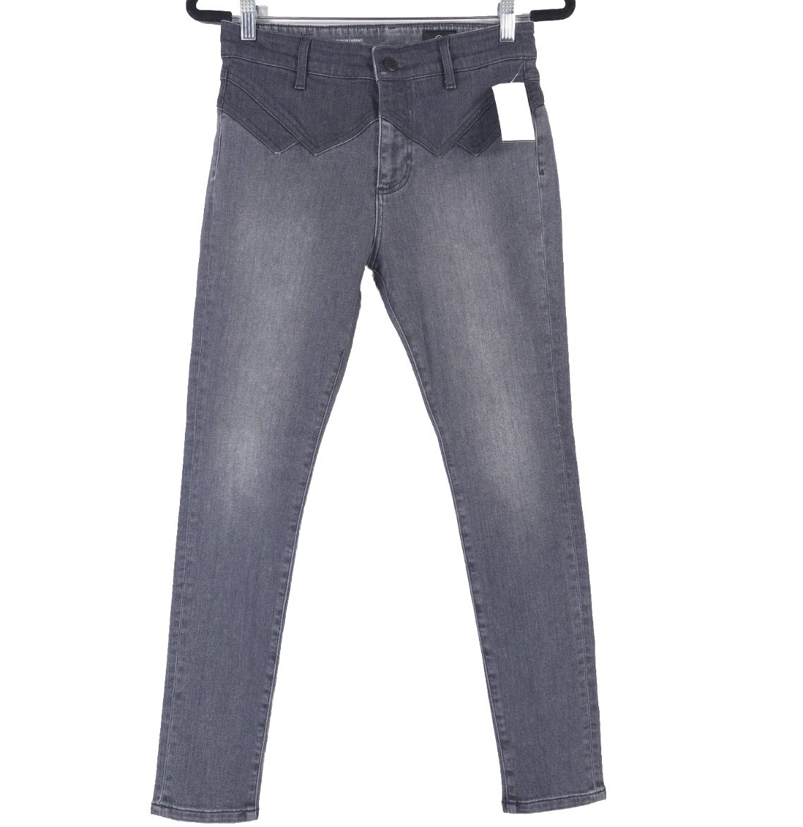 NWT AG ADRIANO GOLDSCHMIED CHEVRON FARRAH High Rise Skinny Ankle Jeans Size 26