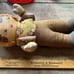 Ginger Cowgirl Rare 1930-40's Gund Cowgirl Doll Hand Painted. With Vest. “12”